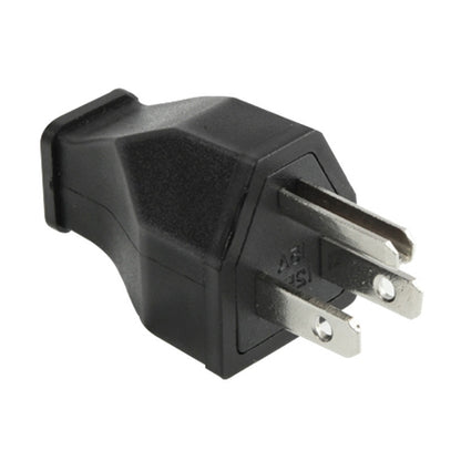 US Plug Male AC Wall Universal Travel Power Socket Plug Adaptor(Black) - Consumer Electronics by buy2fix | Online Shopping UK | buy2fix