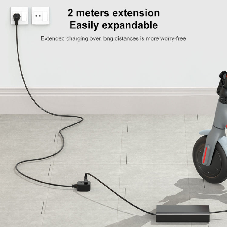 Yesido MC29 EU Plug to Universal Plug Power Extension Cable, Length: 2m - Plug Adaptor by Yesido | Online Shopping UK | buy2fix