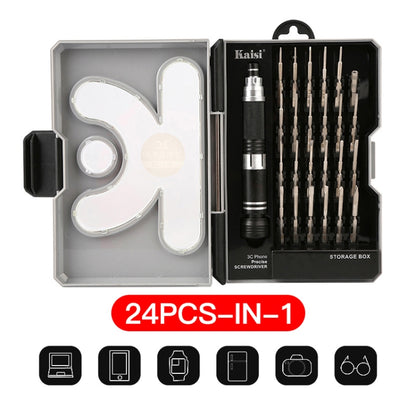 Kaisi KS-1726 24 in 1 Multifunctional Precision Screwdriver Set - Screwdriver Set by Kaisi | Online Shopping UK | buy2fix