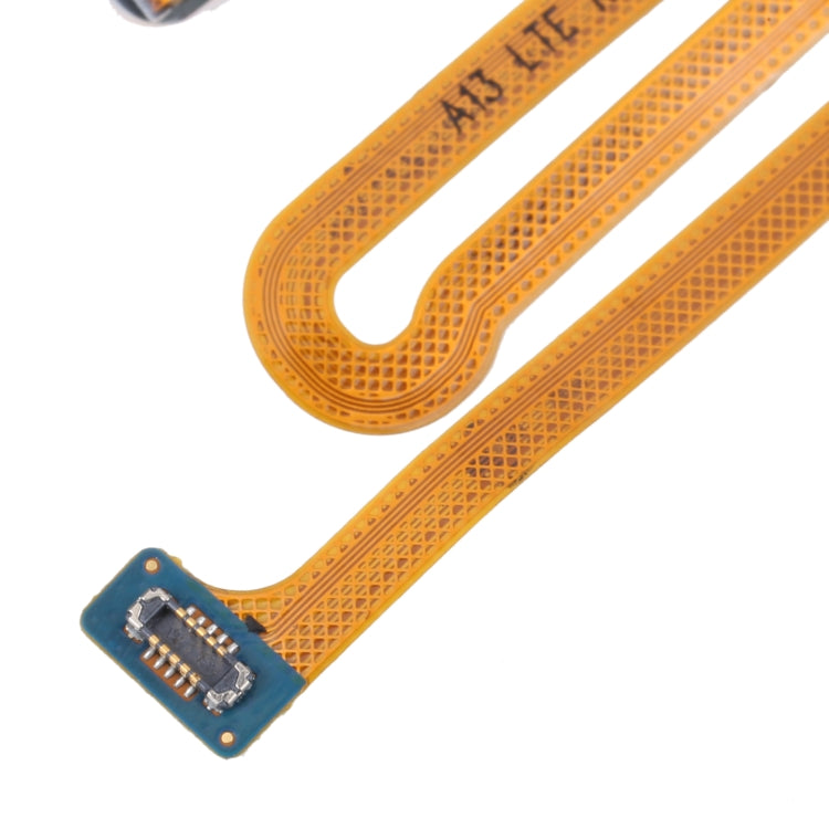 For Samsung Galaxy A13 SM-A135 Original Fingerprint Sensor Flex Cable (Orange) - Repair & Spare Parts by buy2fix | Online Shopping UK | buy2fix