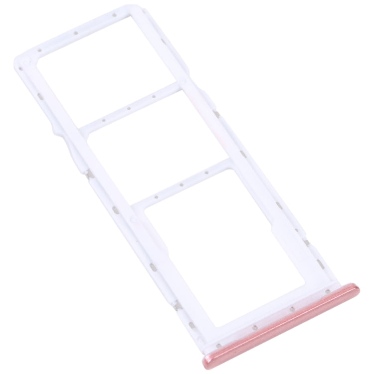 For Samsung Galaxy A04 SM-A045F Original SIM Card Tray + SIM Card Tray + Micro SD Card Tray (Pink) - Card Socket by buy2fix | Online Shopping UK | buy2fix