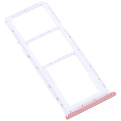 For Samsung Galaxy A04 SM-A045F Original SIM Card Tray + SIM Card Tray + Micro SD Card Tray (Pink) - Card Socket by buy2fix | Online Shopping UK | buy2fix