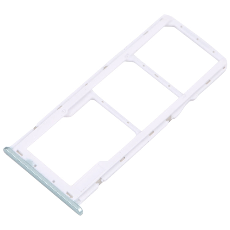 For Samsung Galaxy M42 5G SM-A436B Original SIM Card Tray + SIM Card Tray + Micro SD card tray (Green) - Repair & Spare Parts by buy2fix | Online Shopping UK | buy2fix