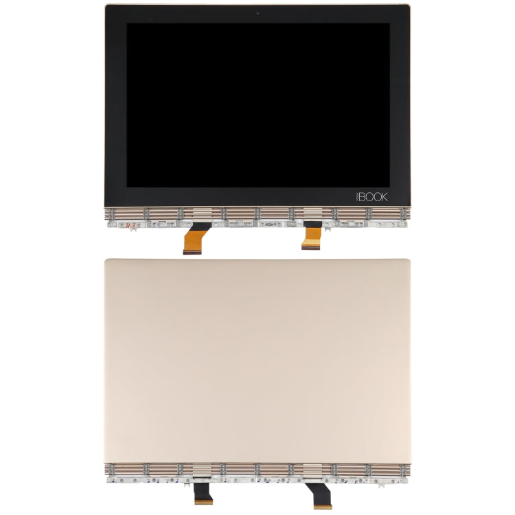 OEM LCD Screen for Lenovo YOGA Book YB1-X91 YB1-X91L YB1-X91F Digitizer Full Assembly with Frame(Gold) - Repair & Spare Parts by buy2fix | Online Shopping UK | buy2fix