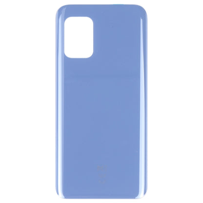 Glass Battery Back Cover with Adhesive for Asus Zenfone 8 ZS590KS(Blue) - Repair & Spare Parts by buy2fix | Online Shopping UK | buy2fix