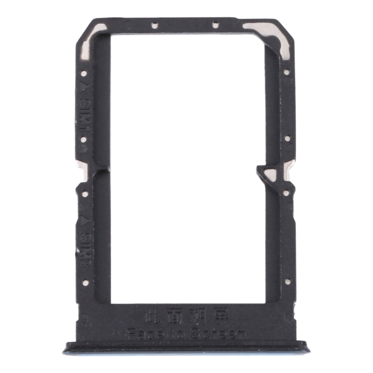 SIM Card Tray + SIM Card Tray for OnePlus Ace Racing (Blue) - Card Tray by buy2fix | Online Shopping UK | buy2fix