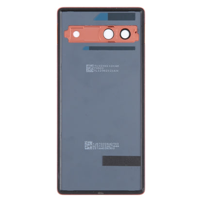 For Google Pixel 7A Original Battery Back Cover with Camera Lens Cover(Orange) - Back Cover by buy2fix | Online Shopping UK | buy2fix