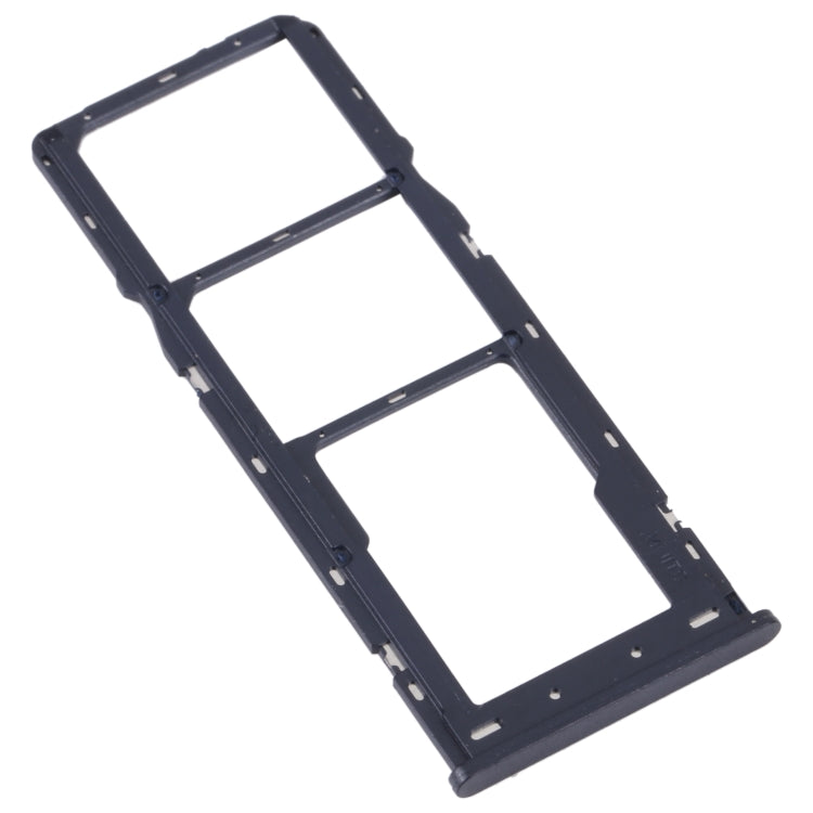 For Alcatel 1V 2021 Original SIM Card Tray + SIM Card Tray + Micro SD Card Tray(Blue) - Repair & Spare Parts by buy2fix | Online Shopping UK | buy2fix