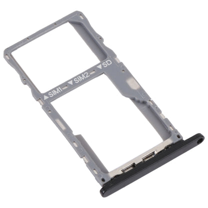 For Alcatel 3X 2019 Original SIM Card Tray + SIM / Micro SD Card Tray (Black) - Repair & Spare Parts by buy2fix | Online Shopping UK | buy2fix