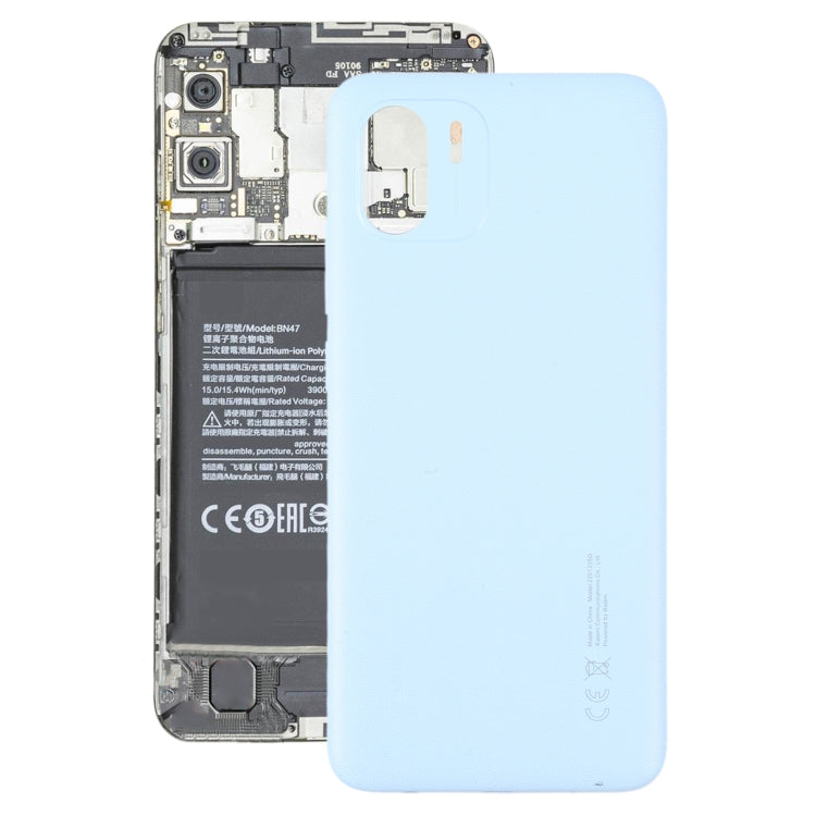 For Xiaomi Redmi A1 / Redmi A1+ Original Battery Back Cover(Blue) - Repair & Spare Parts by buy2fix | Online Shopping UK | buy2fix