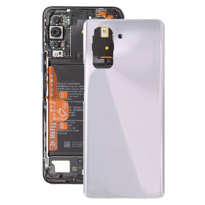 For Huawei Nova 10 OEM Glass Battery Back Cover(White) - Repair & Spare Parts by buy2fix | Online Shopping UK | buy2fix