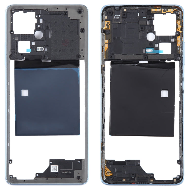 For Xiaomi Redmi Note 12 Pro+ Original Middle Frame Bezel Plate (Blue) - LCD Related Parts by buy2fix | Online Shopping UK | buy2fix