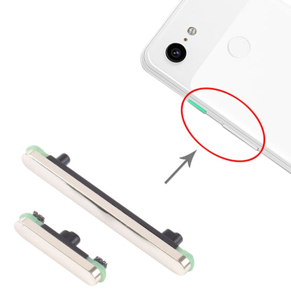 For Google Pixel 3 Original Power Button + Volume Button Control Button (Gold) - Others by buy2fix | Online Shopping UK | buy2fix