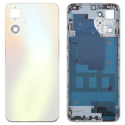 For Realme V30 Original Battery Back Cover with Middle Frame(Gold) - Back Cover by buy2fix | Online Shopping UK | buy2fix
