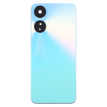 For OPPO A58 Original Battery Back Cover with Middle Frame(Blue) - Back Cover by buy2fix | Online Shopping UK | buy2fix