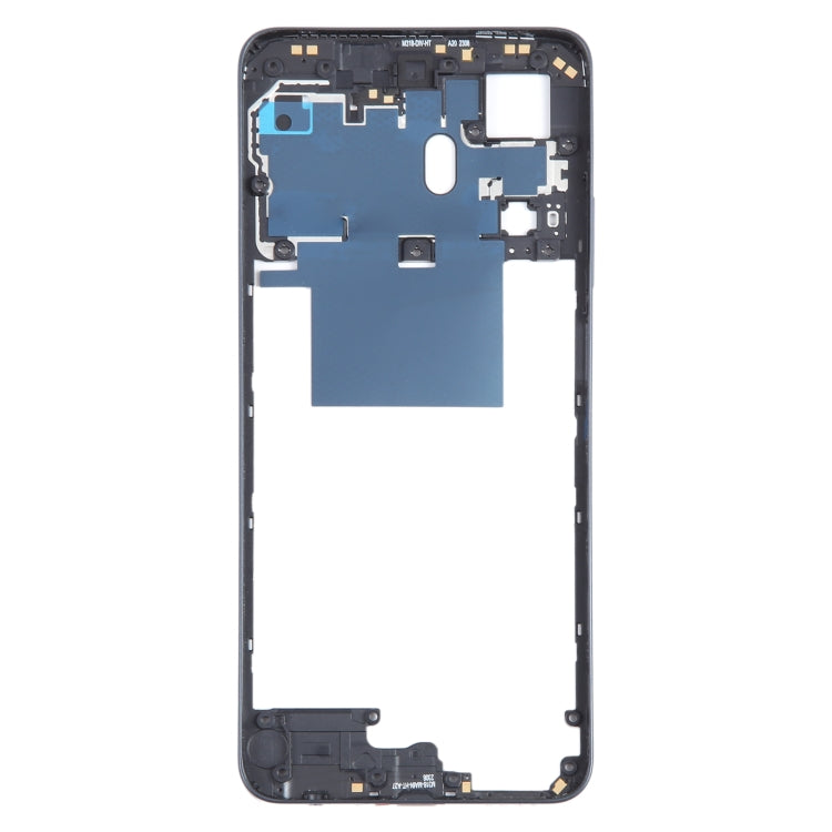 For Realme C55 Original Middle Frame Bezel Plate (Black) - Frame Bezel Plate by buy2fix | Online Shopping UK | buy2fix