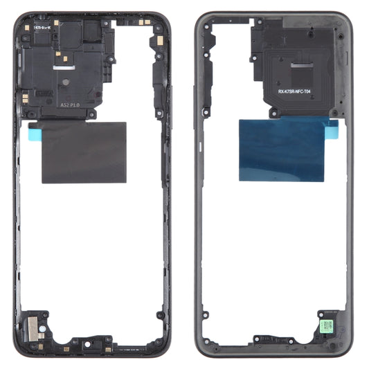 For Xiaomi Redmi Note 12S Original Middle Frame Bezel Plate (Black) - Frame Bezel Plate by buy2fix | Online Shopping UK | buy2fix