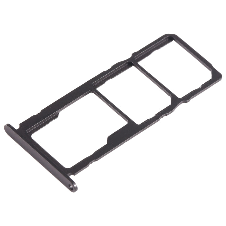 For Nokia 2.4 Original SIM + SIM / Micro SD Card Tray (Black) - Card Tray by buy2fix | Online Shopping UK | buy2fix