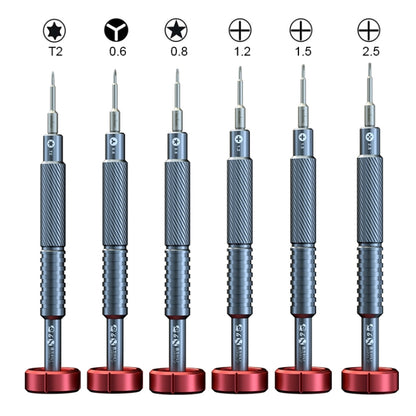 MECHANIC&XILI META Y 6 in 1 Alloy Magnetic Screwdriver Set for Mobile Phone Repair - Screwdriver by MECHANIC | Online Shopping UK | buy2fix