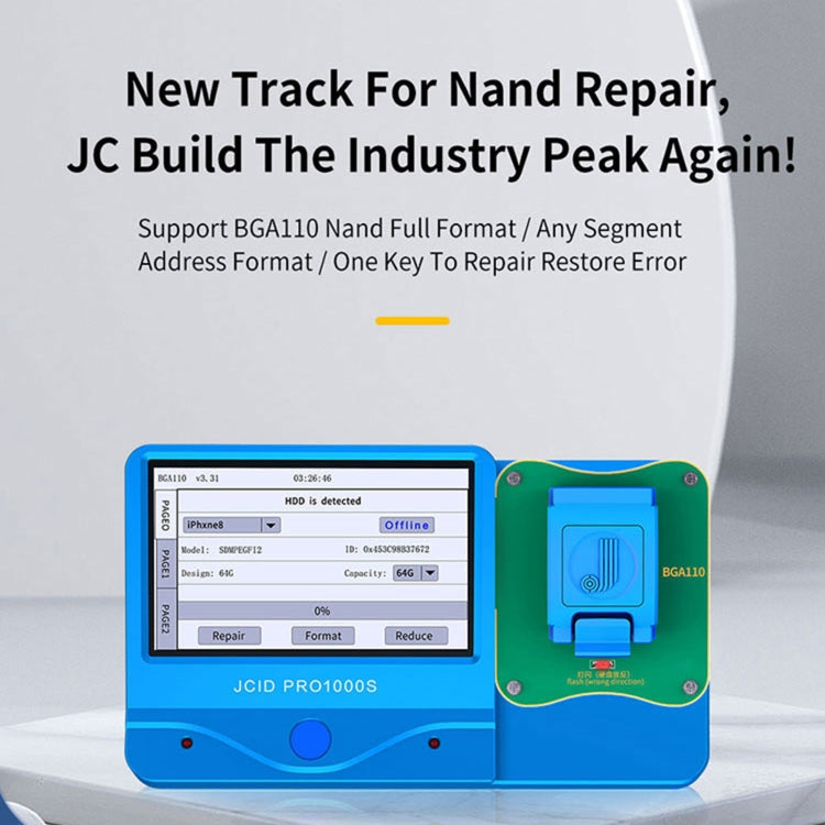 JC BGA110 Nand Module For iPhone 8 ~ 11 Pro Max - Repair Platform by JC | Online Shopping UK | buy2fix