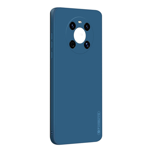 For Huawei Mate 40 PINWUYO Sense Series Liquid Silicone TPU Mobile Phone Case(Blue) - Huawei Cases by PINWUYO | Online Shopping UK | buy2fix