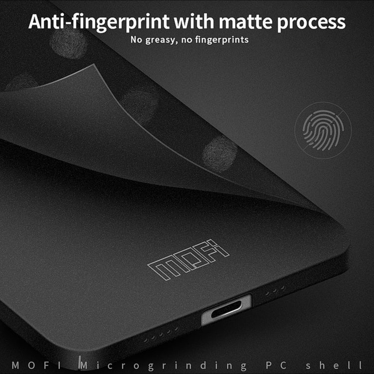 For iPhone 13 Pro MOFI Fandun Series Frosted PC Ultra-thin All-inclusive Protective Case (Black) - iPhone 13 Pro Cases by MOFI | Online Shopping UK | buy2fix