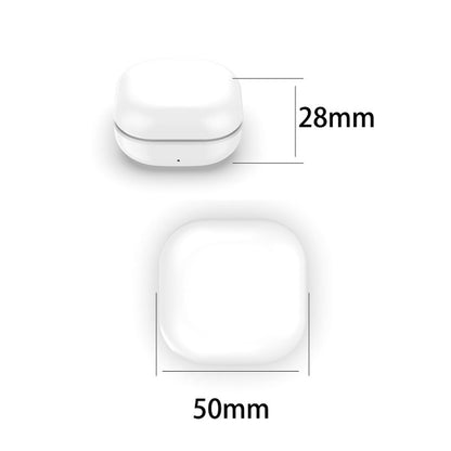 2 PCS For Samsung Galaxy Buds2 SM-177 Wireless Earphone Charging Box(White) - Samsung Earphone Case by buy2fix | Online Shopping UK | buy2fix