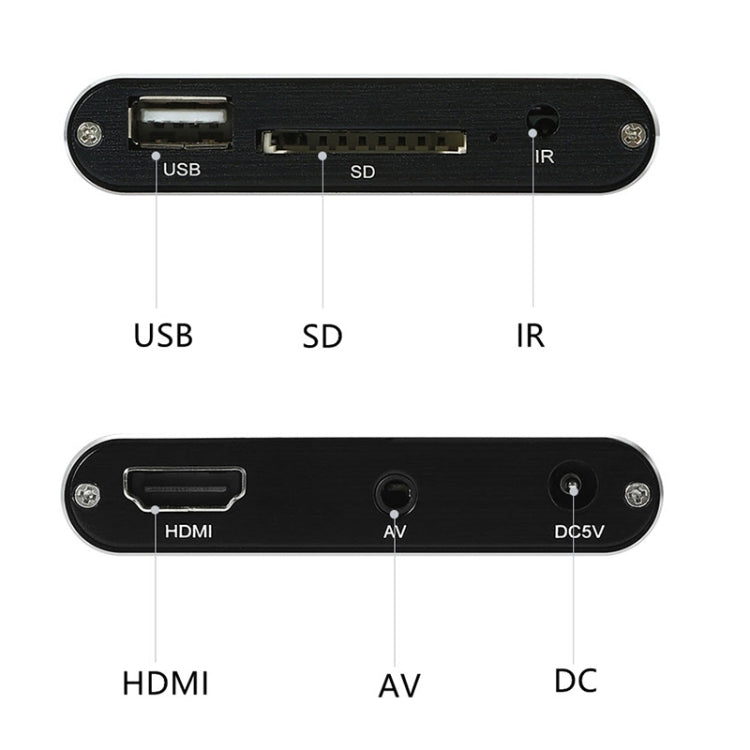 X9 HD Multimedia Player 4K Video Loop USB External Media Player AD Player(EU  Plug) - Consumer Electronics by buy2fix | Online Shopping UK | buy2fix