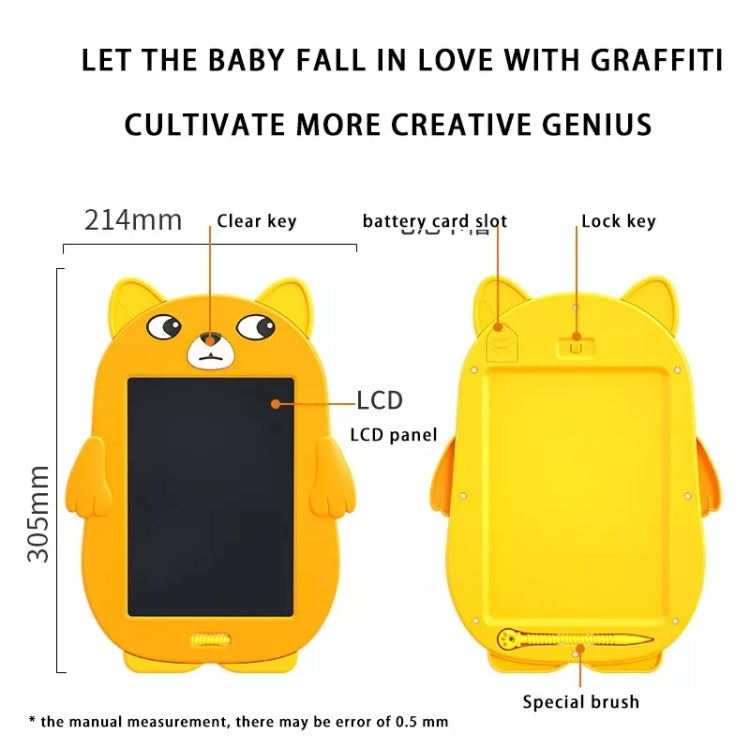 HYD-8511 Cartoon KIds LCD ABS Graffiti Drawing Colorful Hands Writing Board - Consumer Electronics by buy2fix | Online Shopping UK | buy2fix