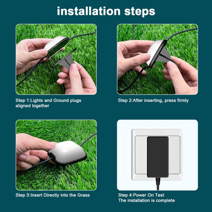 CP01 Outdoor WIFI Smart APP Control Garden Lamp Music Sync Outdoor Ground Lights(US Plug) - Buried Lights by buy2fix | Online Shopping UK | buy2fix