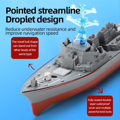MoFun 803 2.4G Remote Control Warship Simulation Ship(803B) - RC Boats by MoFun | Online Shopping UK | buy2fix