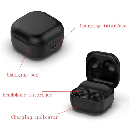 For Samsung Galaxy Buds2 Pro SM-R510 Wireless Earphone Charging Box(Black) - Other Accessories by buy2fix | Online Shopping UK | buy2fix