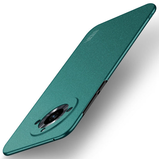 For Realme 11 Pro+ MOFI Fandun Series Frosted PC Ultra-thin All-inclusive Phone Case(Green) - Realme Cases by MOFI | Online Shopping UK | buy2fix