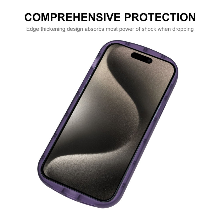 For iPhone 15 Pro Max ENKAY Hat-Prince Translucent Matte TPU Shockproof Phone Case(Black) - iPhone 15 Pro Max Cases by ENKAY | Online Shopping UK | buy2fix