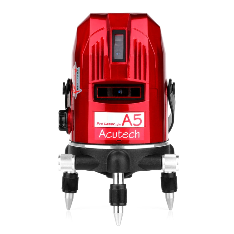 A5 Laser Level 2~5 Line Red Beam Line 360 Degree Rotary Level Self-leveling Horizontal&Vertical Available Auto Line Laser Level - Other Tester Tool by buy2fix | Online Shopping UK | buy2fix