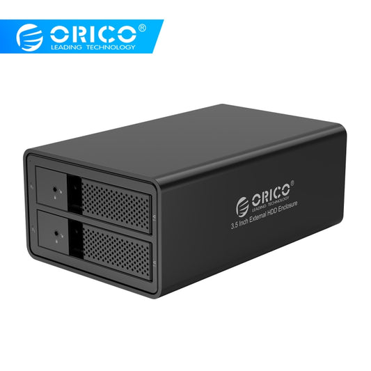 ORICO 9528U3 3.5-Inch External Hard Drive Enclosure(Black) - HDD Enclosure by ORICO | Online Shopping UK | buy2fix