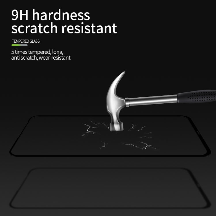 For Huawei P40 Lite / nova 6 SE PINWUYO 9H 2.5D Full Screen Tempered Glass Film(Black) - Huawei Tempered Glass by PINWUYO | Online Shopping UK | buy2fix