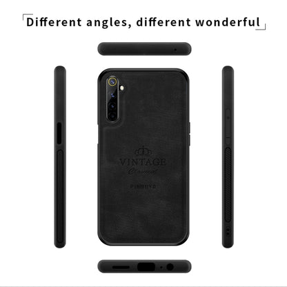 For OPPO Realme 6 Pro PINWUYO Zun Series PC + TPU + Skin Waterproof And Anti-fall All-inclusive Protective Shell(Gray) - Realme Cases by PINWUYO | Online Shopping UK | buy2fix