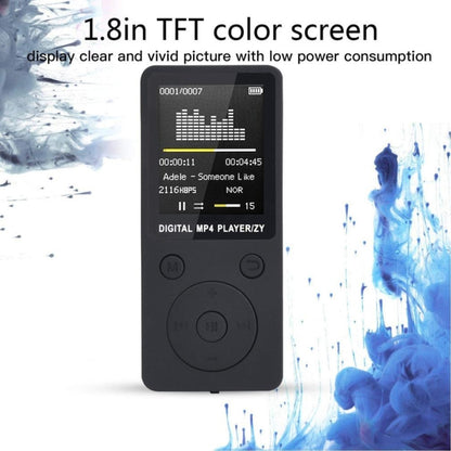 Portable MP4 Lossless Sound Music Player FM Recorder Walkman Player Mini Support Music, Radio, Recording, MP3, TF Card, No Memory(White) - Consumer Electronics by buy2fix | Online Shopping UK | buy2fix