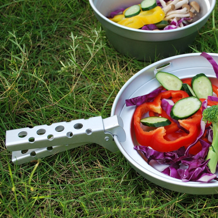 Outdoor Picnic Barbecue Aluminum Alloy Anti-scalding Pot Tongs(With Hole) - Outdoor & Sports by buy2fix | Online Shopping UK | buy2fix