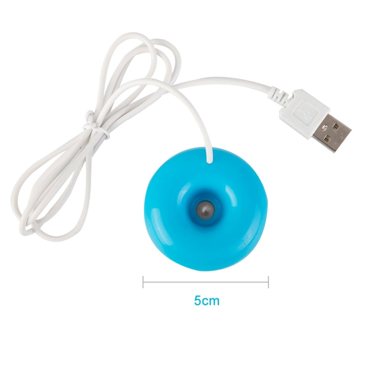 Donut Shape Mini USB Air Humidifier Aroma Diffuser Purifier(White) - Home & Garden by buy2fix | Online Shopping UK | buy2fix