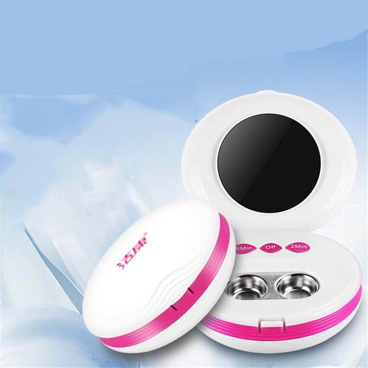 Jie Kang Contact Lens Cleaner and Contact Lens Automatic Cleaning Machine Box(Rose Red White) - Home & Garden by buy2fix | Online Shopping UK | buy2fix
