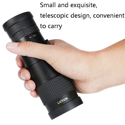 LUXUN 10-30x40 Single-Cylinder HD High-Power Telescope Mobile Phone Mini Telescope(Telescope & Phone Clip & Tripod) - Telescope & Microscope by LUXUN | Online Shopping UK | buy2fix