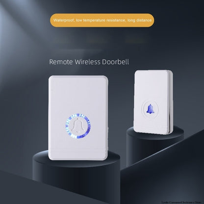 Villa Home Remote Doorbell 48 Classic Music Smart Wireless Doorbell, US Plug - Security by buy2fix | Online Shopping UK | buy2fix