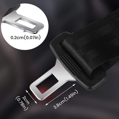 2 PCS Child And Pregnant Woman Car Seat Belt Extender, Length:26cm(Gray) - In Car by buy2fix | Online Shopping UK | buy2fix