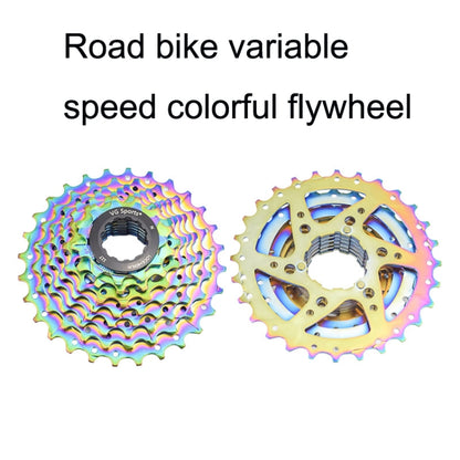 VG SPORTS Bicycle Lightweight Wear -Resistant Colorful Flywheel, Style:10 Speed 11-28T - Bicycle Chains & Rounds by VG SPORTS | Online Shopping UK | buy2fix