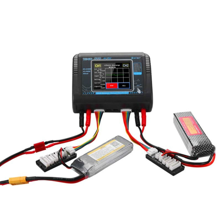 HTRC T240 Touch Balance Model Airplane Lithium Battery Charger Remote Control Car Toy B6 Charger, US Plug - Charger by HTRC | Online Shopping UK | buy2fix