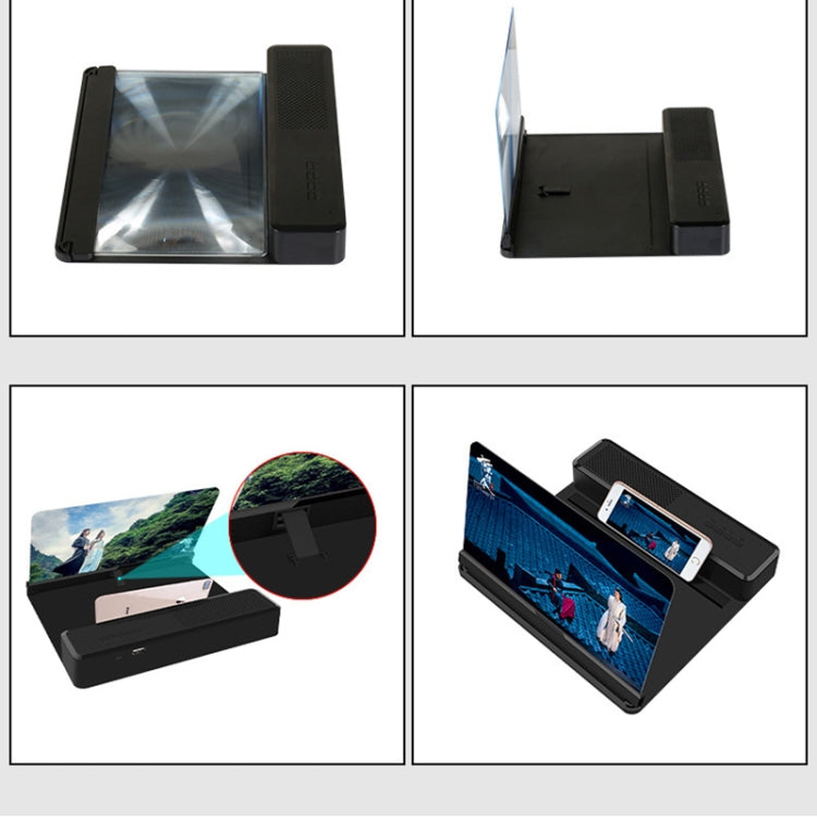 21x 12 inch 3D Mobile Phone Screen Magnifier - Screen Magnifier by buy2fix | Online Shopping UK | buy2fix