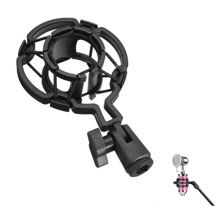 Microphone Clip Microphone Dedicated BM700/BM800 Condenser Wheat Plastic Shock Mount Mobile Phone Karaoke Recording - Consumer Electronics by buy2fix | Online Shopping UK | buy2fix