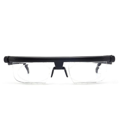 Adjustable Strength Lens Reading Myopia Glasses Eyewear Variable Focus Vision for -6.00D to +3.00D - Outdoor & Sports by buy2fix | Online Shopping UK | buy2fix